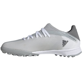 Adidas X Speedflow.3 Tf Jr FY3322 futballcipő szürke a szürke árnyalatai 1