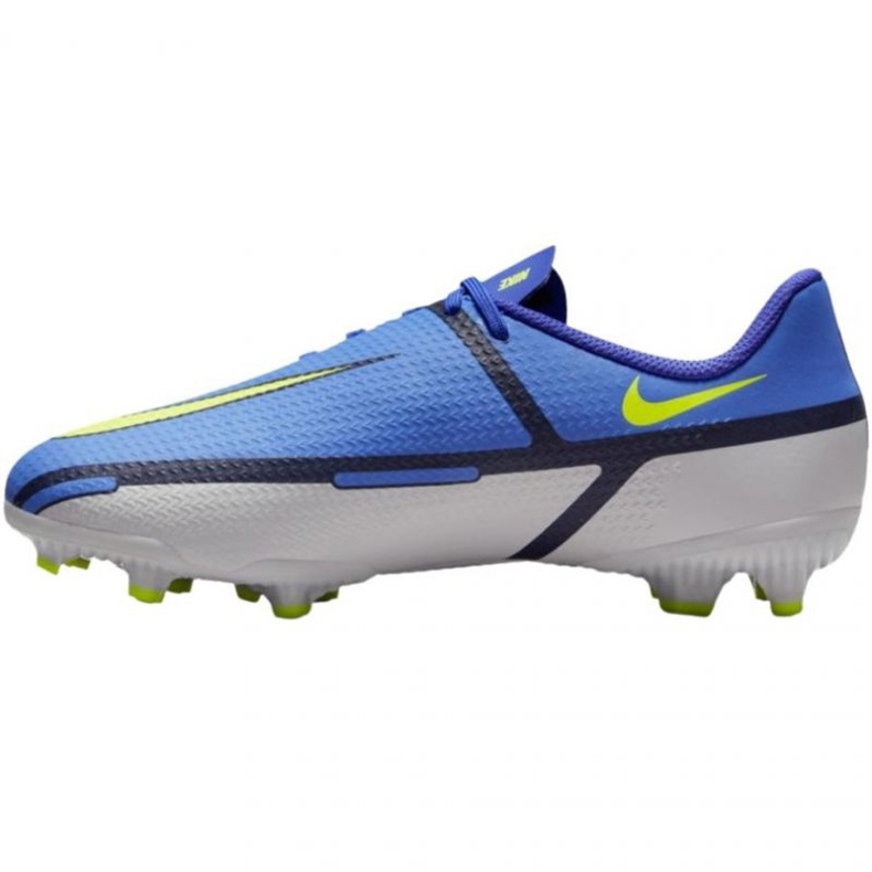 Nike Phantom GT2 Academy FG / MG Jr DC0812 570 futballcipő kékes szürke kék 1
