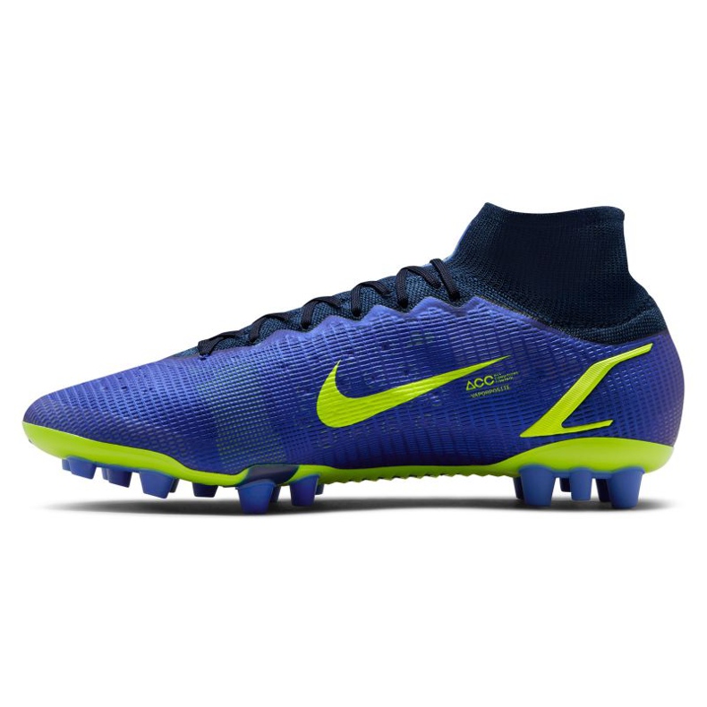 Nike Superfly 8 Elite Ag M CV0956-574 futballcipő kék kék 1