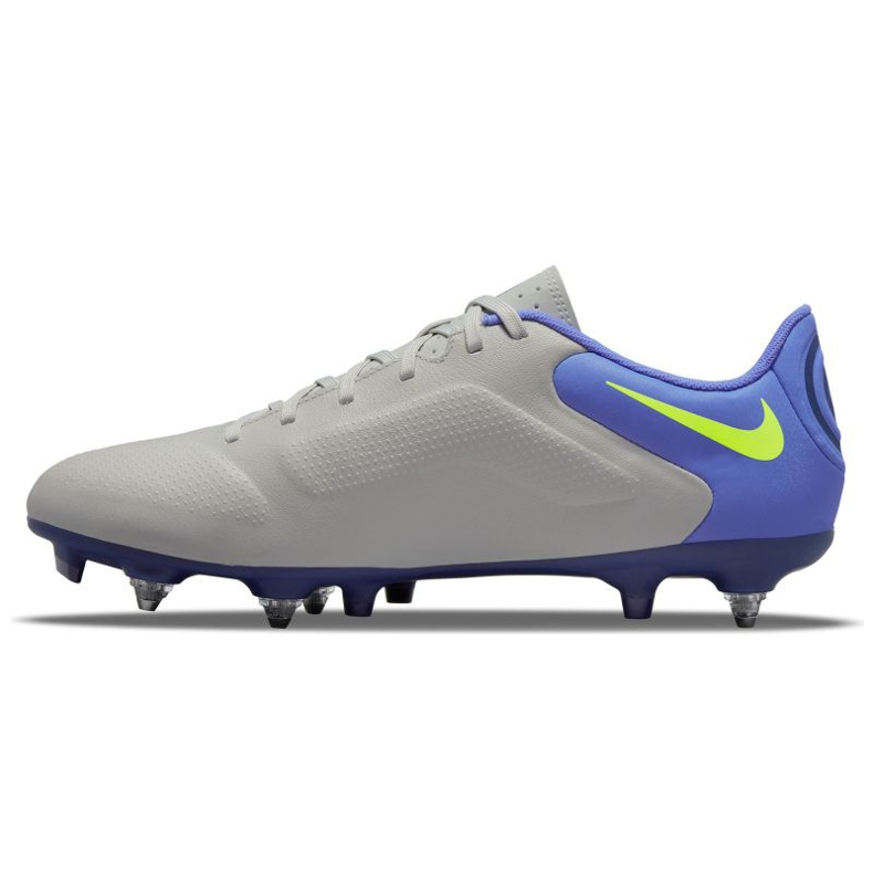 Nike Tiempo Legend 9 Academy SG-Pro Ac M DB0628-075 futballcipő szürke, kék szürke 1 Nike Tiempo Legend 9 Academy SG-Pro Ac M DB0628-075 futballcipő szürke, kék szürke 1