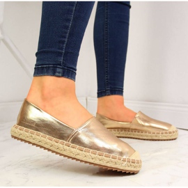 Big Star Espadrilles W HH274503 arany aranysárga 2