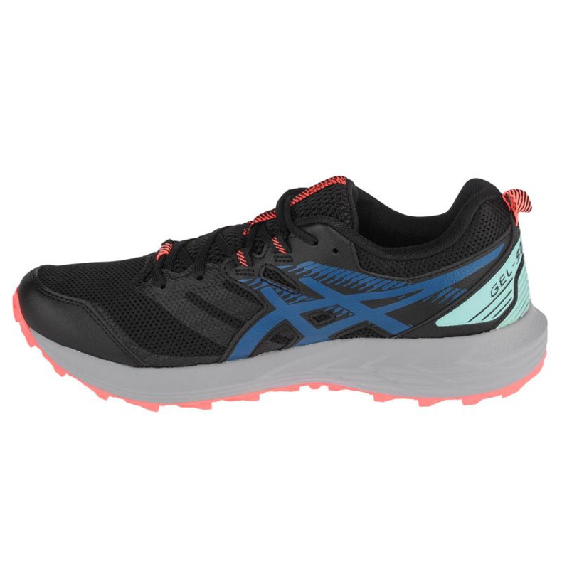 Asics Gel-Sonoma 6 W 1012A922-011 futócipő fekete kék narancssárga 1