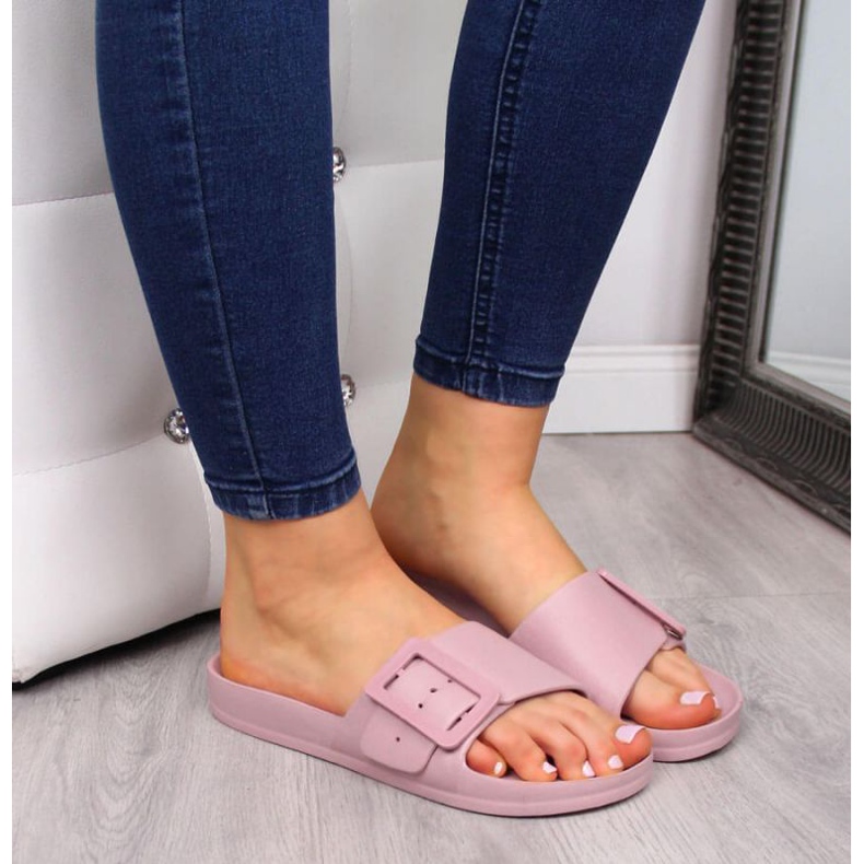 Strandpapucs Big Star W FF274A387 rózsaszín 2