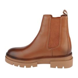 Tommy Hilfiger monokromatikus Chelsea Boot M FW0FW05950-GVI barna 1