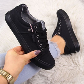 Alacsony szárú tornacipő Big Star W AA274513 fekete 1