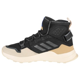 Adidas Terrex Hikster Mid M FZ3409 cipő bézs fekete szürke 1