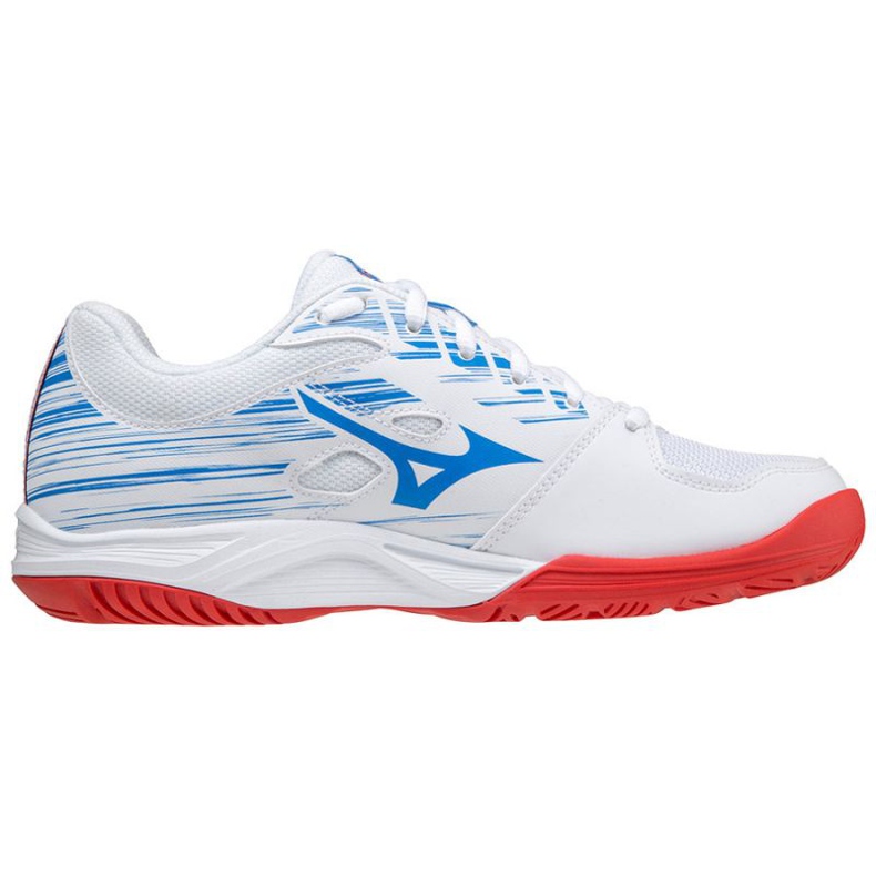 Mizuno Stealth Star Jr.X1GC210725 kézilabda cipő fehér kék 1 Mizuno Stealth Star Jr.X1GC210725 kézilabda cipő fehér kék 1