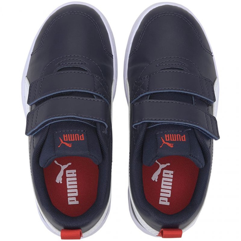Puma Courtflex v2 V Ps Jr 371543 01 fekete 1