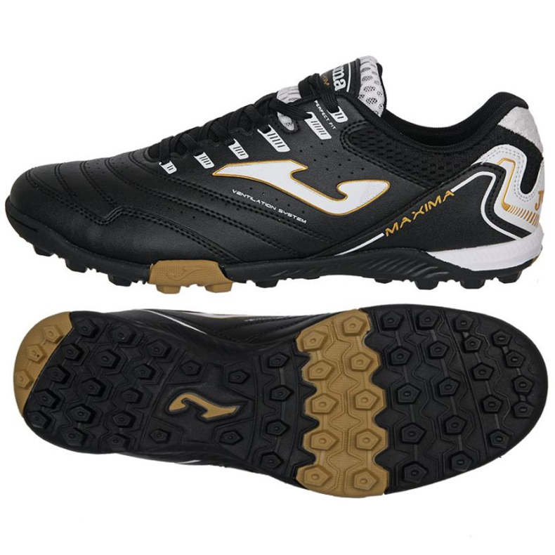 Joma Maxima 2101 Tf M MAXW2101TF futballcipő fekete fekete 1 Joma Maxima 2101 Tf M MAXW2101TF futballcipő fekete fekete 1