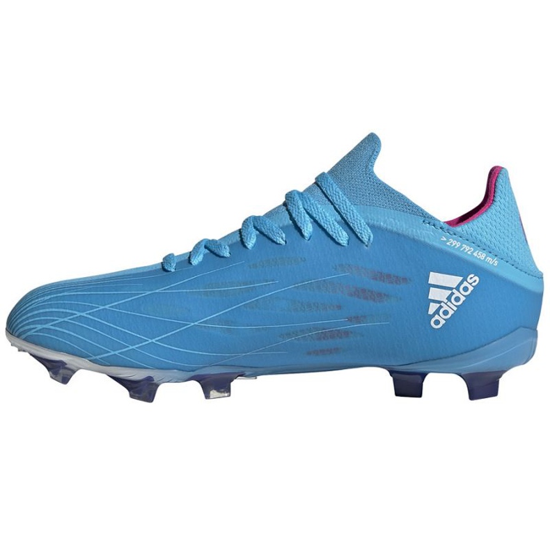 Adidas X Speedflow.1 Fg Jr GW7461 futballcipő kék kék 1 Adidas X Speedflow.1 Fg Jr GW7461 futballcipő kék kék 1