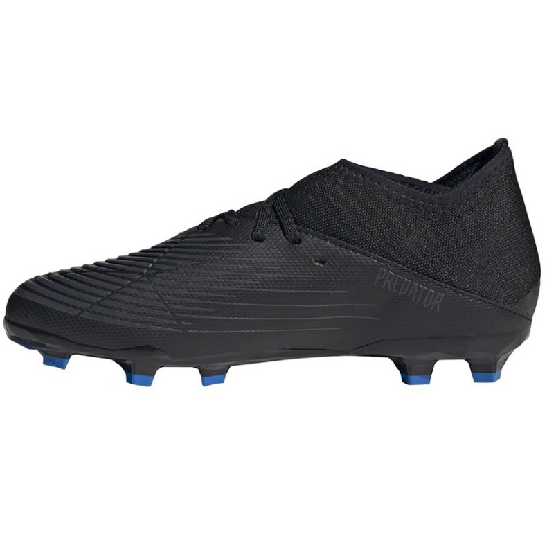 Adidas Predator Edge.3 Fg Jr GW2360 futballcipő fekete fekete 1 Adidas Predator Edge.3 Fg Jr GW2360 futballcipő fekete fekete 1
