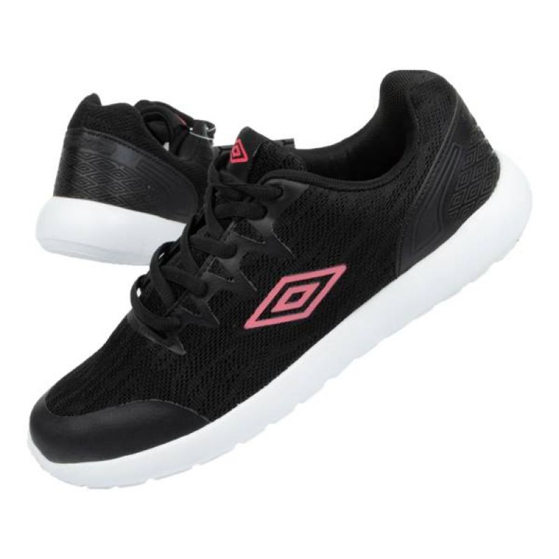 Umbro Black W UMFL0058-BL cipő fekete rózsaszín 1