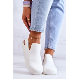 FS1 Divatos fehér Meriko gumipapucsok 1