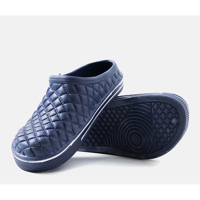 Sötétkék Caltare férfi papucs 2