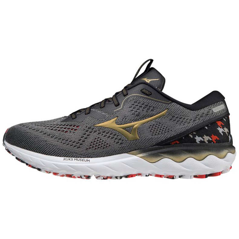 Mizuno Wave Skyrise 2 Amsterdam M J1GC216297 futócipő szürke 1