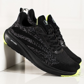 Könnyű DK sportcipő fekete szürke 1