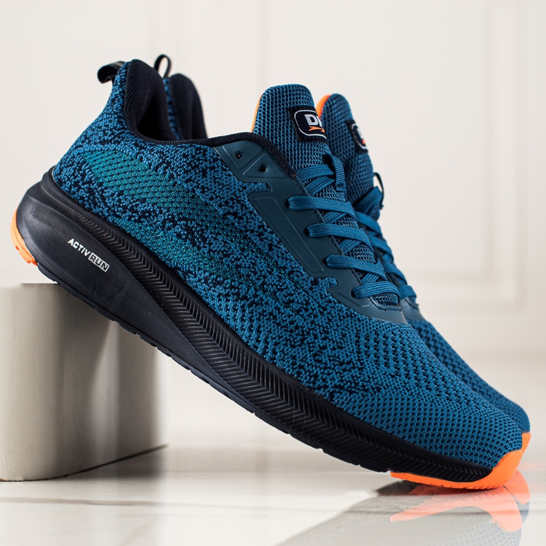 Könnyű DK sportcipő sötétkék kék zöld 1 Könnyű DK sportcipő sötétkék kék zöld 1