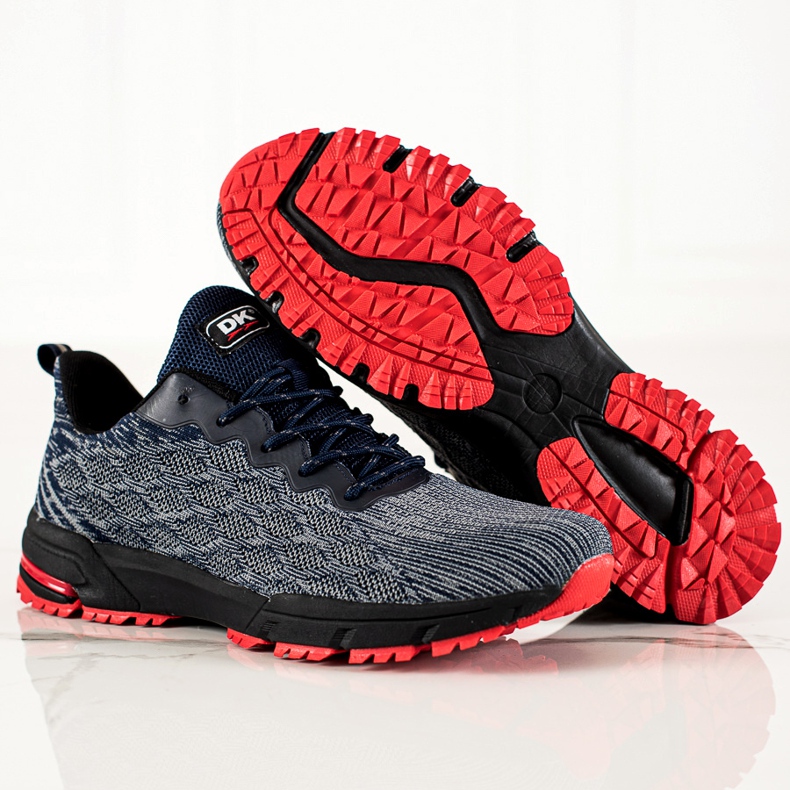 DK férfi cipők sötétkék szürke 1