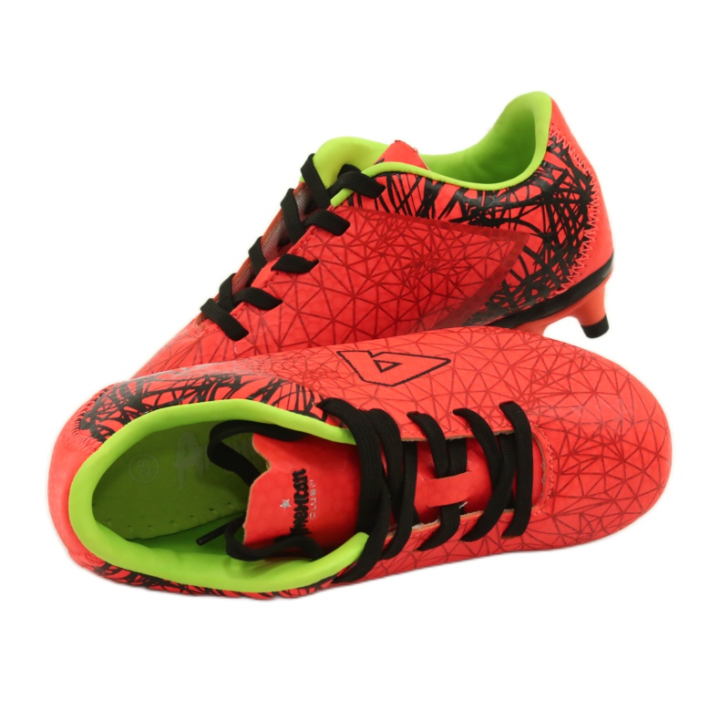 American Club Férfi sportkapcsok amerikai 160701 narancssárga fekete 6