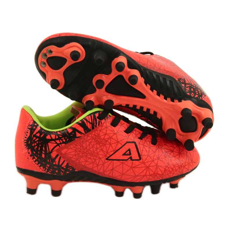 American Club Férfi sportkapcsok amerikai 160701 narancssárga fekete 5