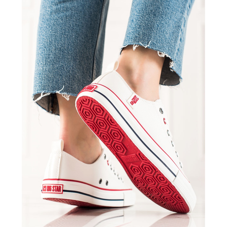 Női Big Star tornacipő JJ274130 fehér 2