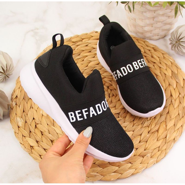 Fekete Befado Jr BEF26B sportcipő 1