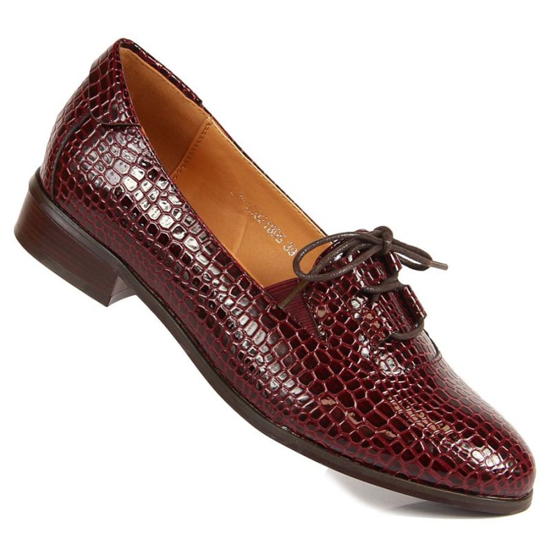 Lakkozott cipő W.POTOCKI W WOL47B barna sokszínű 1