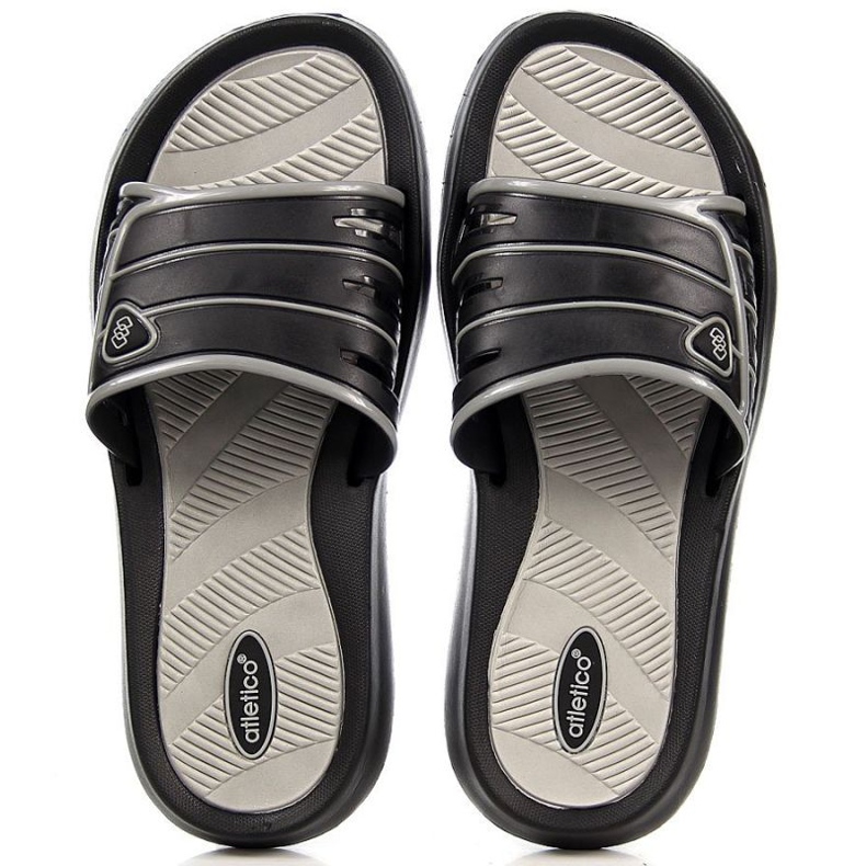 Atletico M ATC204A fekete gumipapucs 1 Atletico M ATC204A fekete gumipapucs 1