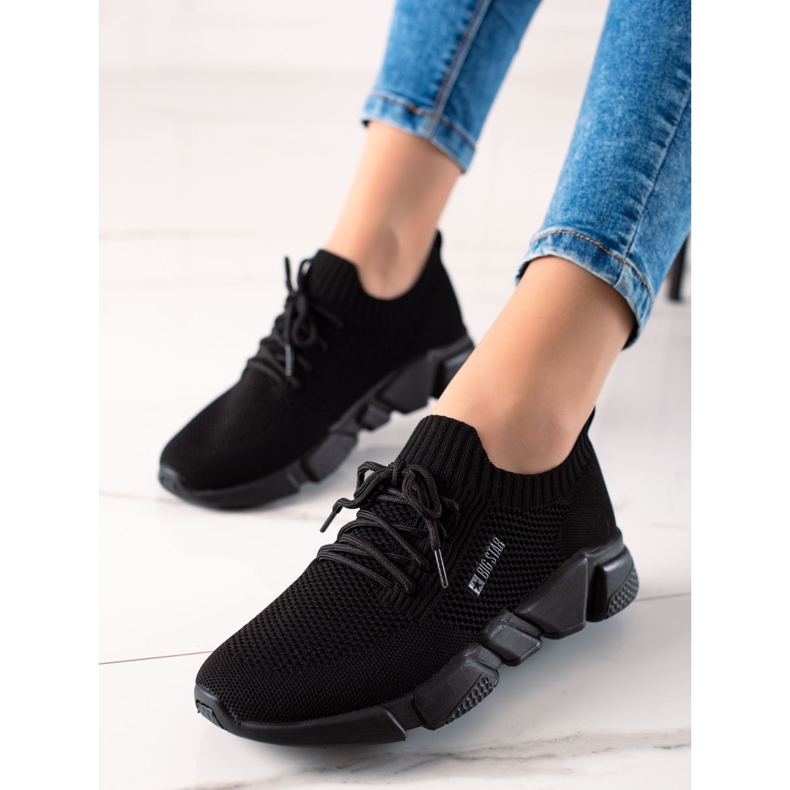 Női tornacipő Big Star JJ274269 fekete 2