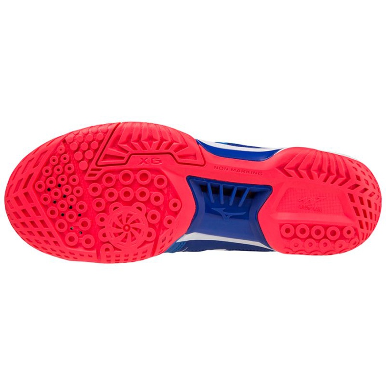 Beltéri cipő Mizuno Wave Fang Nx M 71GA205022 fehér kék 1