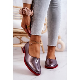 Bőr cipő Maciejka Silver 05035-42 sokszínű ezüst 2