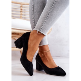 Velúr szivattyúk Sergio Leone PB411 fekete 2