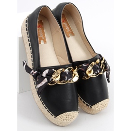 Avril Black női espadrillák fekete 2