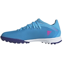 Adidas X Speedflow.3 Tf J Jr GW7513 cipő kék kék 1