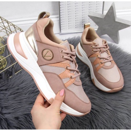 Cipők a platformon Vinceza W JAN79B piszkos rózsaszín 1