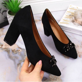 Szivattyúk az oszlop velúr Vinceza W JAN80A fekete 1