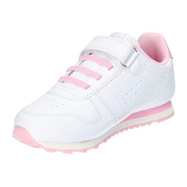 Fehér American Club ES66 / 22 sportcipő rózsaszín 5