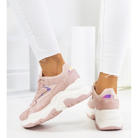 Badillo fényes rózsaszín tornacipő 1 Badillo fényes rózsaszín tornacipő 1