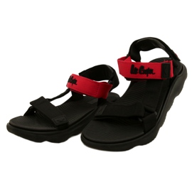 Lee Cooper LCW-22-34-0954L Kényelmes sportszandál fekete 4