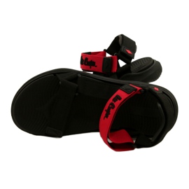 Lee Cooper LCW-22-34-0954L Kényelmes sportszandál fekete 6