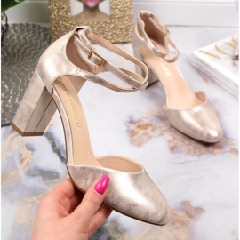 Szandál Sergio Leone W SK364A posztján arany aranysárga 1