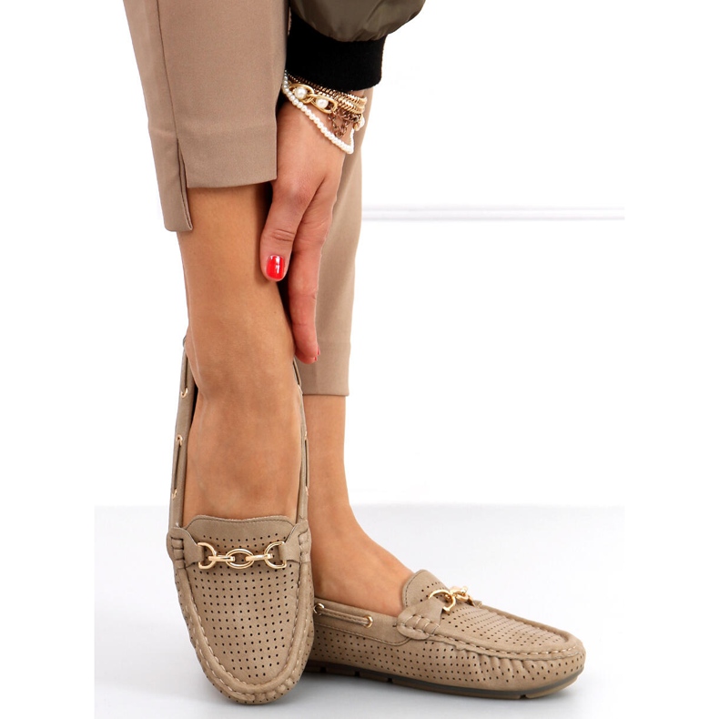 Nisa Khaki női naplopók bézs 1 Nisa Khaki női naplopók bézs 1