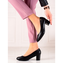 Goodin Elegáns fekete pumpák 1