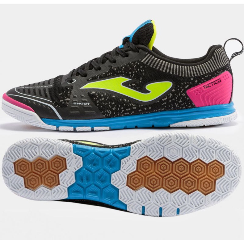 Joma Tactico 2101 M TACW2101IN futballcipőben fekete fekete 1