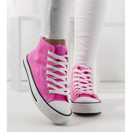 Keri neon rózsaszín tornacipő 1