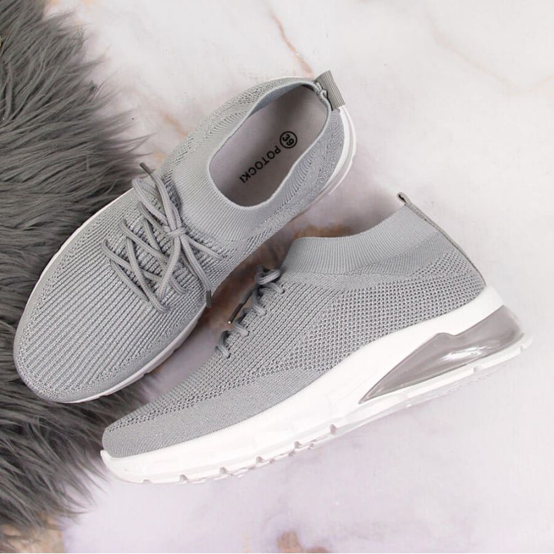 Potocki W WOL58A szürke sportcipő 2