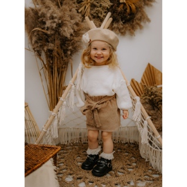 FR1 Szőrmével melegített gyerekcsizma, fekete selyem 1