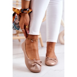 Női klasszikus balerina profilozott talpbetét Pink Fimme rózsaszín 2