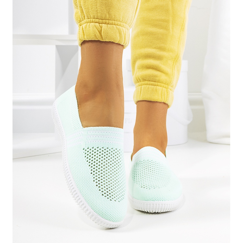 Zöld Tanya áttört tornacipő 1