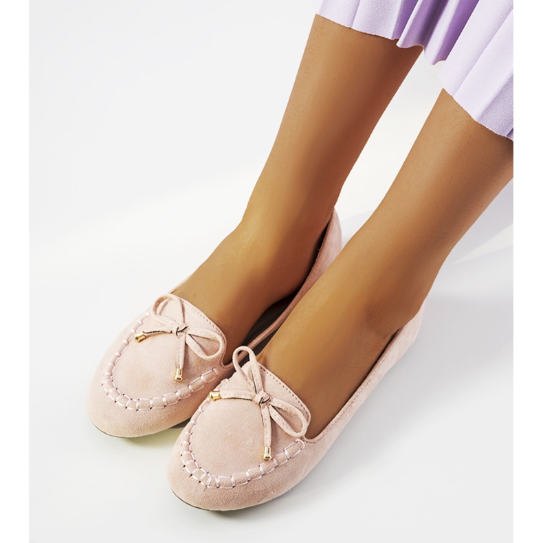 Santoro rózsaszín női mokaszinok 1